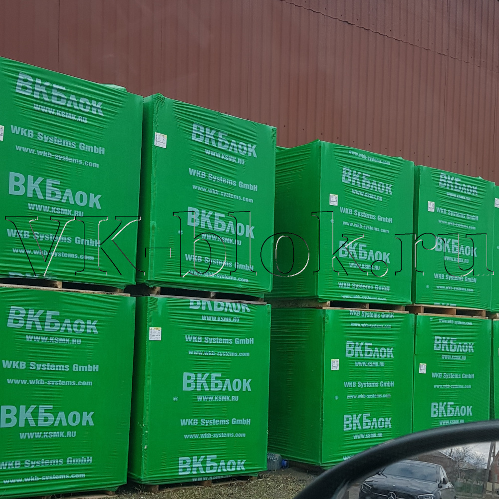 Газоблок (газобетон) ВКБлок 625х125х250